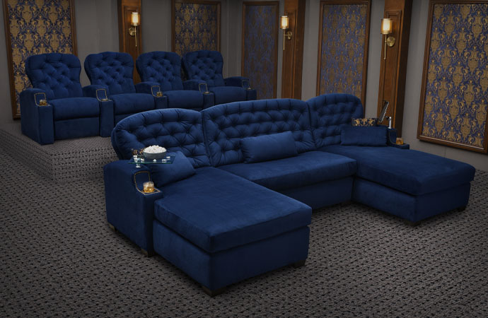 Monarch & Monarch Lounge Home Theater Package
